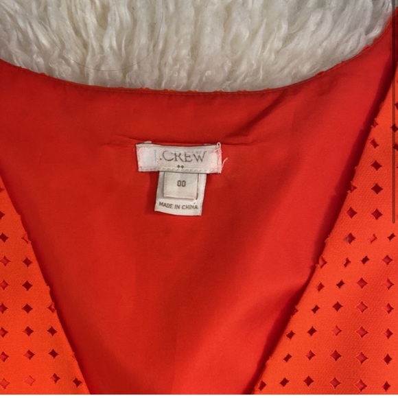 J Crew Orange Midi Dress - Picture 2 of 8